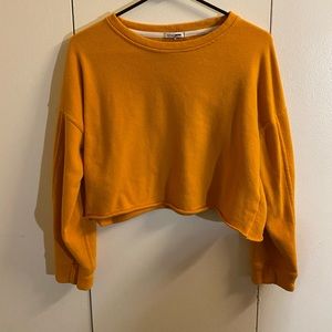yellow shirt long sleeve